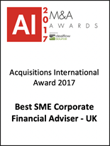 M&A Awards Acquisitions International Award 2017